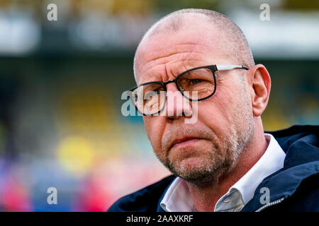 WAALWIJK, Paesi Bassi. 24 Nov, 2019. calcio eredivisie Olandese, stagione 2019-2020, RKC coach Fred Grim, prima della partita RKC - Emmen, Credito: Pro scatti/Alamy Live News Foto Stock