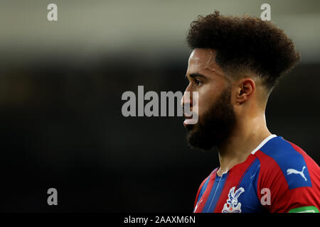 Selhurst Park, London, Regno Unito. 23 Nov, 2019. English Premier League Football, Crystal Palace contro il Liverpool; Andros Townsend di Crystal Palace Credito: Azione Sport Plus/Alamy Live News Foto Stock