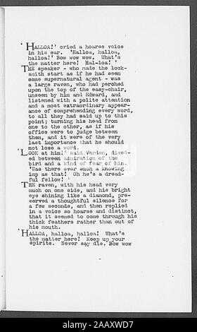 Fletcher, Angus ALS A si riferisce alla morte di grip, raven in Dickens' Barnaby Rudge dattiloscritte con passaggio del libro trattano la Raven 1841 giugno 15 Fletcher, Angus. Sensore ALS. Si riferisce alla morte di grip, raven in Dickens' Barnaby Rudge. Con dattiloscritte passaggio del libro trattano la Raven 1841 giugno 15; Fletcher, Angus. Sensore ALS. Si riferisce alla morte di grip, raven in Dickens' Barnaby Rudge. Con dattiloscritte passaggio del libro trattano la Raven 1841 giugno 15 Foto Stock