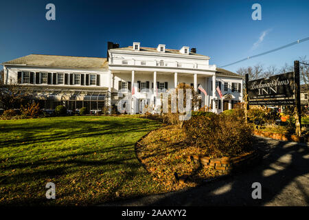 Beekman bracci e Delamater Inn   Rhinebeck, New York, Stati Uniti d'America Foto Stock