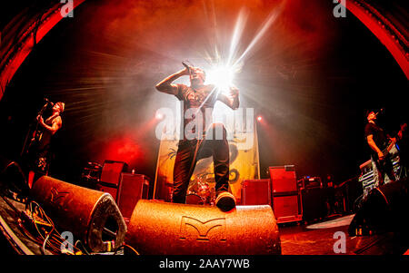 Malato di tutto effettuando al O2 Academy in Bournemouth. Credito: Charlie Raven/Alamy Foto Stock