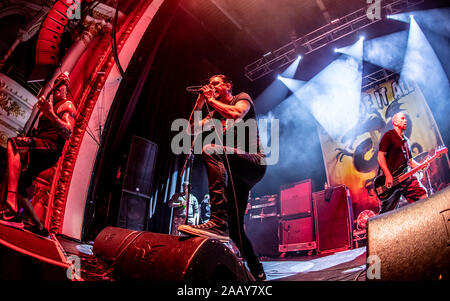 Malato di tutto effettuando al O2 Academy in Bournemouth. Credito: Charlie Raven/Alamy Foto Stock