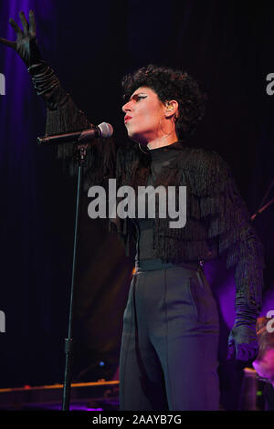 Sunrise FL, Stati Uniti d'America. 23 Nov, 2019. Emily re esegue al BB&T Center il 23 novembre 2019 in Sunrise, Florida. Credito: Mpi04/media/punzone Alamy Live News Foto Stock