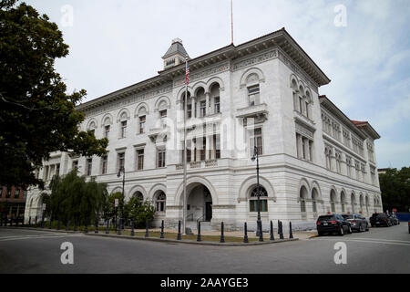 Tomochichi edificio federale e Stati Uniti courthouse Savannah in Georgia negli Stati Uniti Foto Stock