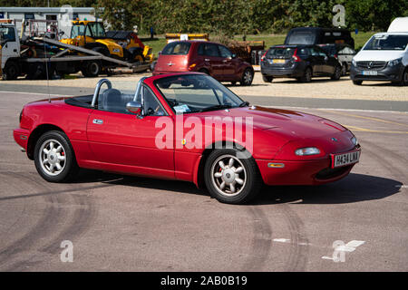 Red Mazda Miata MX-5 NA Mark 1 Foto Stock