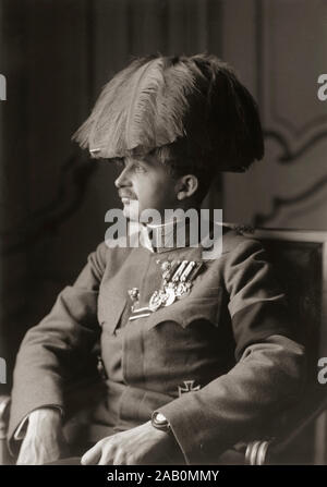 Karl MI (Charles I; 1887 - 1922) era l'ultimo imperatore d'Austria, l'ultimo re di Ungheria, l'ultimo Re di Boemia e ultimo sovrano appartenenti a Foto Stock