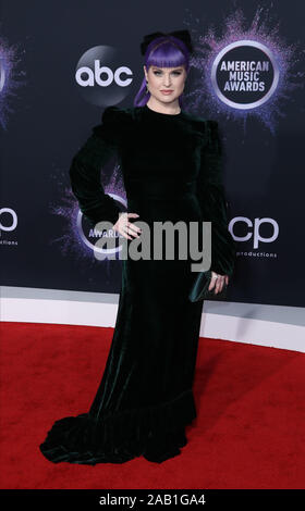 Los Angeles, Stati Uniti. 24 Novembre, 2019. Kelly Osbourne arriva a 2019 American Music Awards tenutosi presso il Teatro di Microsoft L.A. Vivere il 24 novembre 2019 a Los Angeles, California, Stati Uniti. (Foto di Xavier COLLIN/Image Press Agency) Foto Stock