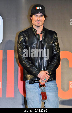 Chiba, Giappone. 23 Nov, 2019. Ian Somerhalder al quarto Tokyo Comic Con 2019 presso la fiera di Makuhari. Chiba, 23.11.2019 | Utilizzo di credito in tutto il mondo: dpa/Alamy Live News Foto Stock