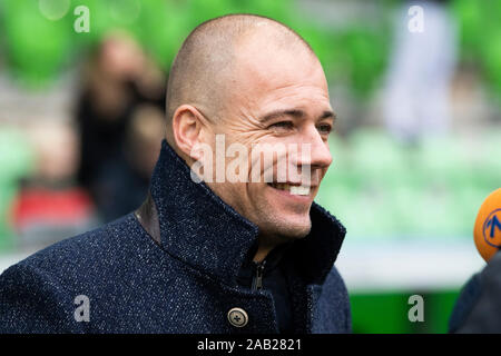 GRONINGEN, 24-11-2019 Euroborg stadium, olandese Eredivisie stagione calcistica 2019/2020 . FC Groningen coach Danny Buijs durante la partita FC Groningen - Feyenoord Credito: Pro scatti/Alamy Live News Foto Stock