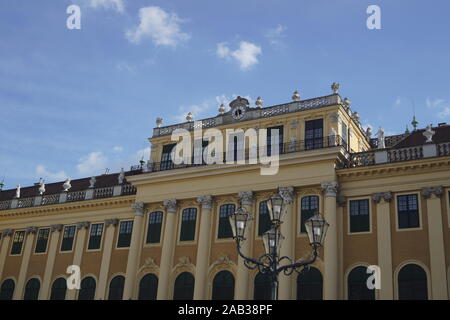 Schloss Schönbrunn in Wien Foto Stock