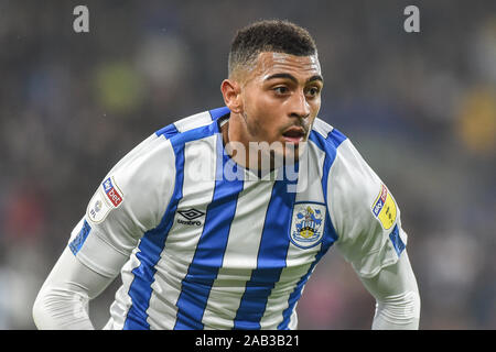 23 novembre 2019, John Smith's Stadium, Huddersfield, Inghilterra; Sky scommessa campionato, Huddersfield Town v Birmingham City : credito: Dean Williams/news immagini Foto Stock