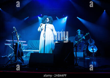 Yola in concerto all' Alcatraz, Milano. Foto di Davide Merli Foto Stock