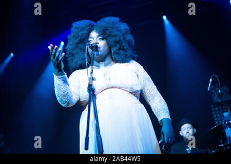 Yola in concerto all' Alcatraz, Milano. Foto di Davide Merli Foto Stock