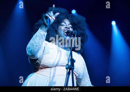 Yola in concerto all' Alcatraz, Milano. Foto di Davide Merli Foto Stock