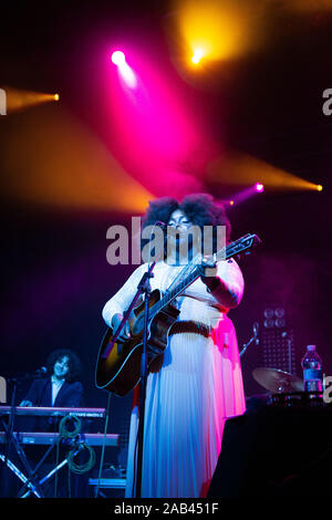 Yola in concerto all' Alcatraz, Milano. Foto di Davide Merli Foto Stock