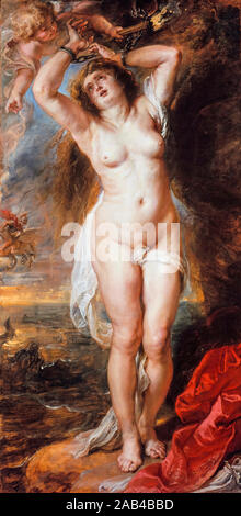 Peter Paul Rubens, Perseo che libera Andromeda, pittura, 1638 Foto Stock