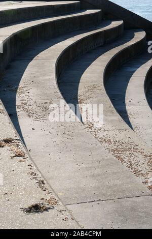 Isola di Wight, IOW, Ventnor, Osborne, vista mare, Costa, viste mare, Storia, Victoria, Prince Albert, Artistic, destinazione, Resort, Vacanze, Inghilterra. Foto Stock