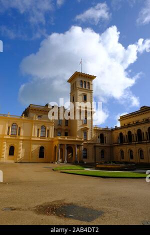 Isola di Wight, IOW, Ventnor, Osborne House, Seaview, Coast, Sea views, History, Victoria, Prince Albert, Artistic, destinazione, Vacanze, Inghilterra. Foto Stock
