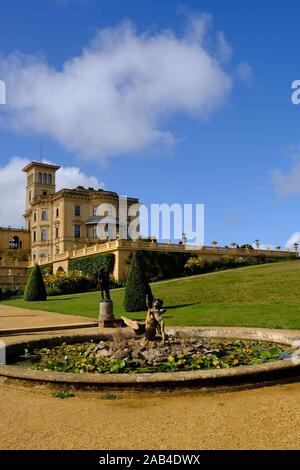 Isola di Wight, IOW, Ventnor, Osborne House, Seaview, Coast, Sea views, History, Victoria, Prince Albert, Artistic, destinazione, Vacanze, Inghilterra. Foto Stock