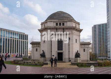 La Sala della memoria in Centenary Square, Birmingham, Regno Unito Foto Stock