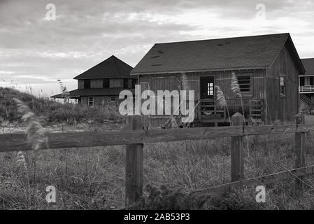 Il Signore non verniciata di Nag Head Beach sulla Outer Banks Foto Stock