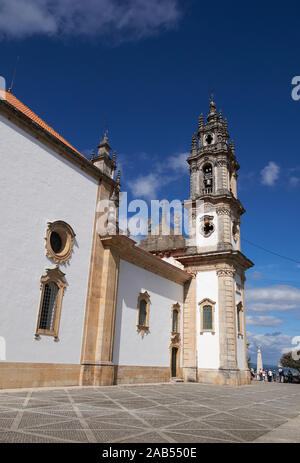 Il Santuario di Nostra Signora dei Rimedi, Lamego, Portogallo. Foto Stock