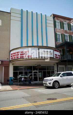 Il Savannah taphouse nell'ex teatro avon e marshall house east Broughton Street Savannah in Georgia negli Stati Uniti Foto Stock