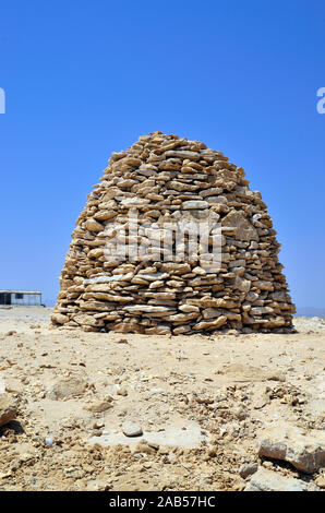 Pile di pietra a Marsa Alam Egitto Foto Stock