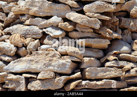 Pile di pietra a Marsa Alam Egitto Foto Stock