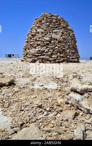 Pile di pietra a Marsa Alam Egitto Foto Stock