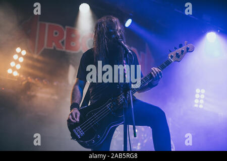 Airbourne live a Manchester academy novembre 2019 Foto Stock