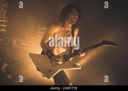 Airbourne live a Manchester academy novembre 2019 Foto Stock