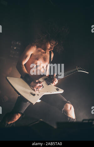 Airbourne live a Manchester academy novembre 2019 Foto Stock