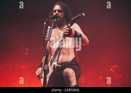 Airbourne live a Manchester academy novembre 2019 Foto Stock