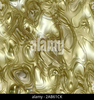 Una illustrazione di un bel metallo seamless texture oro Foto Stock