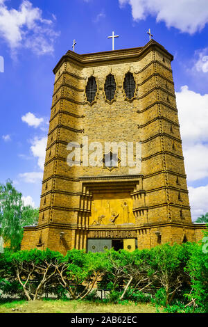 Chiesa di Santa Maria Magdalena, Niederschoenhausen, Berlino, Germania Foto Stock