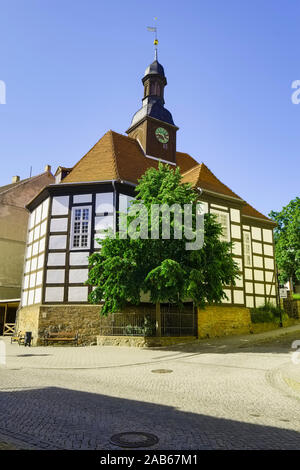Concert hall in St. Georg, Bad Freienwalde, Brandeburgo, Germania Foto Stock