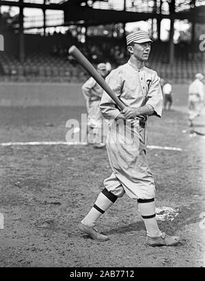 Vintage 1910s i giocatori di baseball - Frank "Home Run Baker, Philadelphia al ca. 1914 Foto Stock