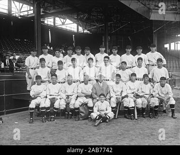 Vintage baseball 1930 - Washington senatori foto del team ca. 1932 o 1933 Foto Stock