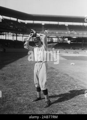 Vintage i giocatori di baseball - Washington giocatore di baseball ca. 1924 Foto Stock