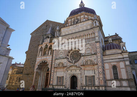 La Cappella Colleoni, Bergamo, Lombardia, Italia, Europa Foto Stock