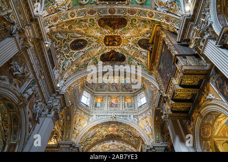 Basilica di Santa Maria Maggiore, Bergamo, Lombardia, Italia, Europa Foto Stock