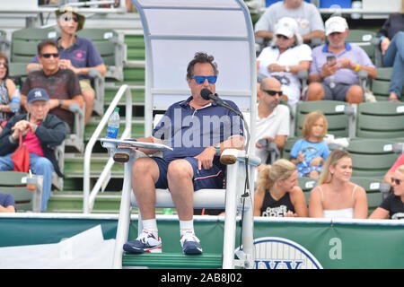 Delray Beach, FL, Stati Uniti d'America. 24 Novembre, 2019. La guarnizione assiste il 30TH Annuale Chris Evert Pro-Celebrity classico del tennis al Delray Beach Tennis Center il 24 novembre 2019 in Delray Beach, Florida. Credito: Mpi10/media/punzone Alamy Live News Foto Stock