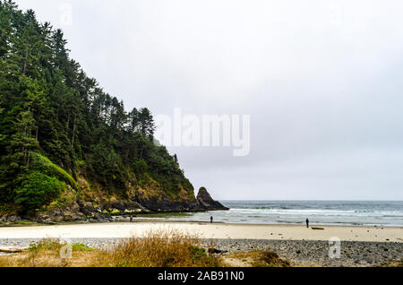 Heceta Head Lighthouse membro Punto Panoramico Foto Stock