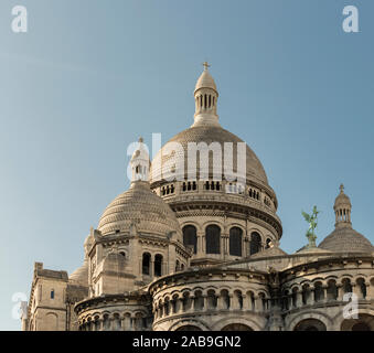 Sacre Coeur, Montmatre, Parigi, Francia Foto Stock