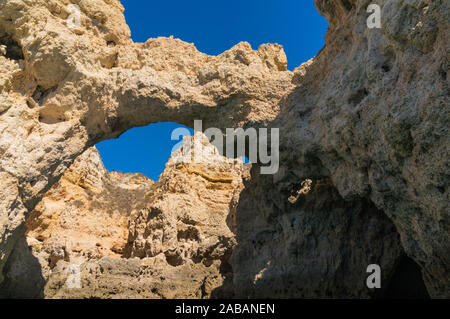 Lagos ist eine Gemeinde in der Algarve, im Süden Portugals. Foto Stock