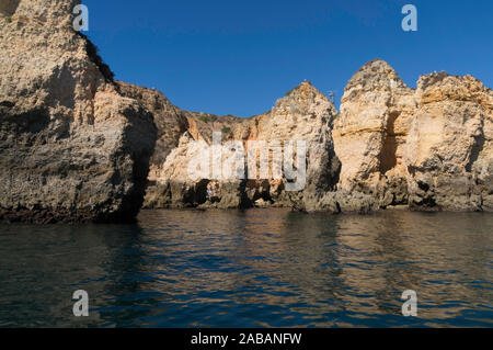 Lagos ist eine Gemeinde in der Algarve, im Süden Portugals. Foto Stock