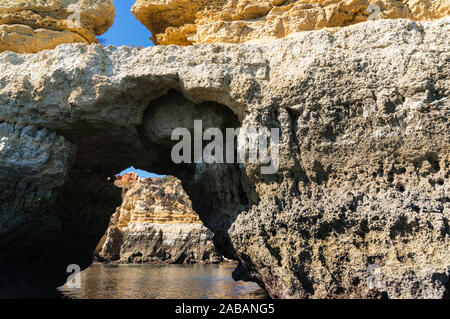 Lagos ist eine Gemeinde in der Algarve, im Süden Portugals. Foto Stock