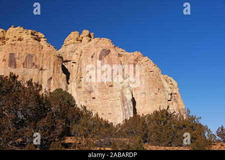 El Morro, gigantischer Felsen, monumento nazionale, Neu Messico, STATI UNITI D'AMERICA Foto Stock