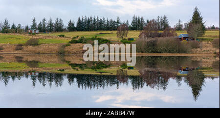 Loch Paisley, Abriachan, Inverness, Scotland, Regno Unito Foto Stock